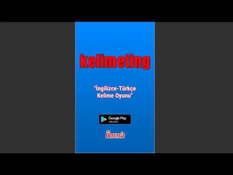 English-Turkish word game : KelimetİNG! Video