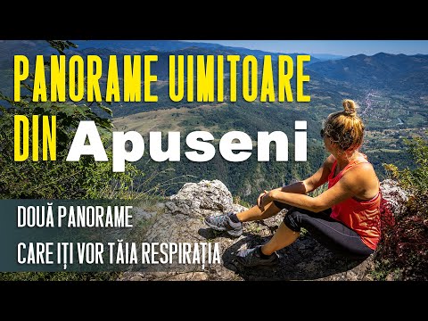 Panorame uimitoare din Apuseni - Poarta Zmeilor si Balconul de pe Bedeleu, Detunata Goala