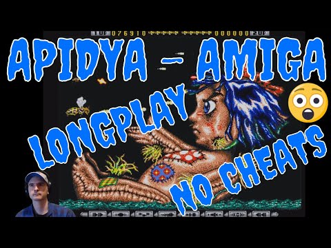 Apidya - Amiga 500 - Longplay & Completed without Cheats - Music - Game