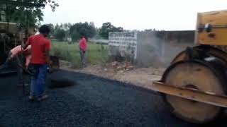 preview picture of video 'Tanda : Road Construction tanda to Basti rd - MCTanda'