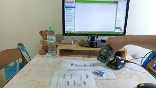รีวิว สาธิต ทดสอบ Zebra DS2278 Keep data in scanner เก็บข้อมูลไว้ที่เครื่อง