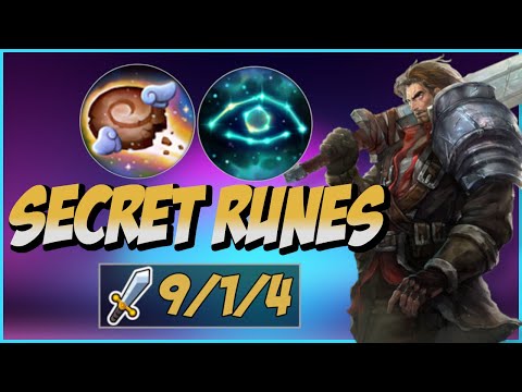 These SECRET runes for Garen pack a punch | vs Sett | riste | League of Legends