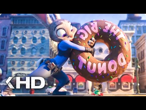 ZOOTOPIA Movie Clip - The Big Donut (2016)