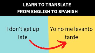 How to create Spanish sentences easily