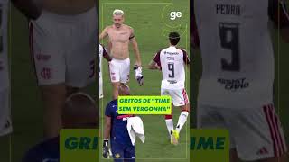 TORCIDA DO FLAMENGO PROTESTA APÓS GOLEADA POR 8 A 0 SOBRE O MADUREIRA | #shorts | ge.globo
