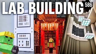 Designing The MOST High Tech Lab! - Let's Play Minecraft 586