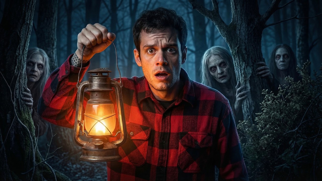 DÜNYANIN EN PARANORMAL ORMANINDA 1 GECE!