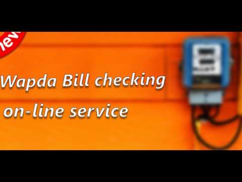 Electricity Wapda Bill Checker Video