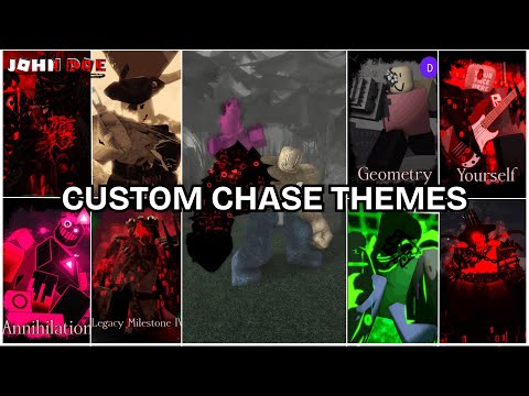 EVERY JOHN DOE SKIN WITH A CUSTOM CHASE THEME | Roblox Forsaken