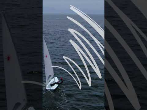 Develop Your Wind 👀 Awareness Part 1 #lasersailing #ilca #lasersailing  #sailing #dinghysailing