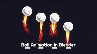 Animating Four Balls in Blender: A Fun and Stylized Approach!