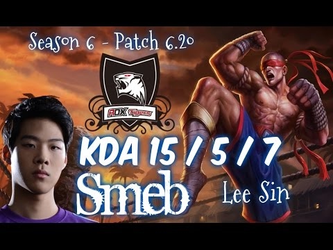 ROX Smeb LEE SIN vs EVELYNN Jungle - Patch 6.20 NA Ranked | League of Legends