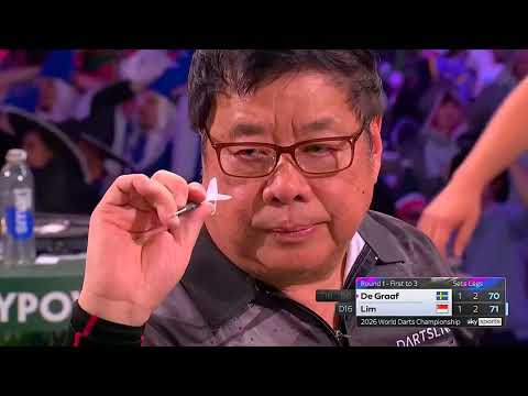 PAUL LIM V JEFFREY DE GRAAF HIGHLIGHTS 2026 WORLD DARTS CHAMPIONSHIP