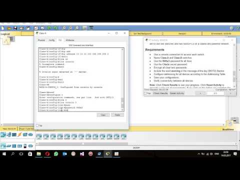 2.4.1.2 Packet Tracer -Skills Integration Challenge