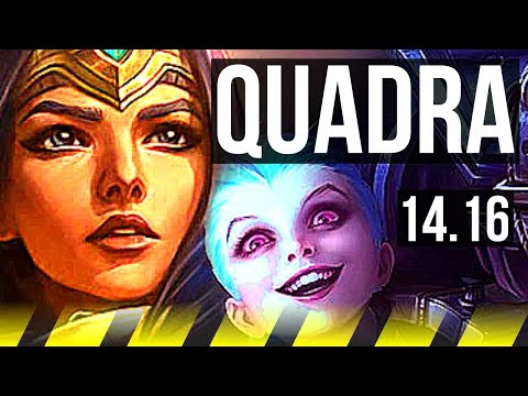 SIVIR & Senna vs JINX & Thresh (ADC) | Quadra, 7/3/8 | NA Master | 14.16