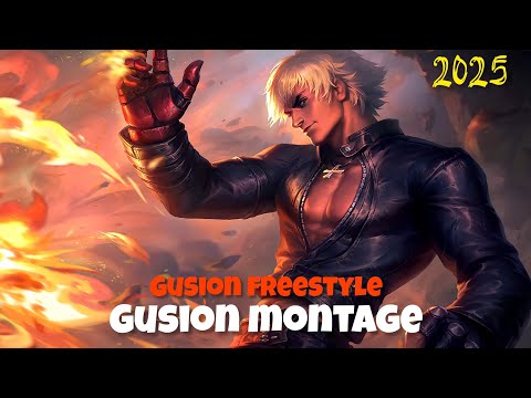 GUSION K'DASH 78% SPEED MONTAGE FREESTYLE FULL RANKED MYTIC MOBILE LEGENDS