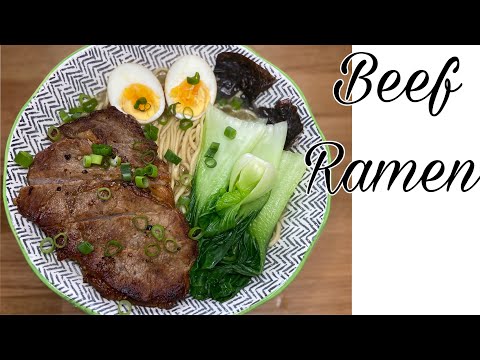 BEEF RAMEN NOODLES RECIPE || HOW TO MAKE BEEF RAMEN