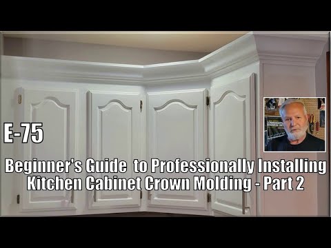 Kitchen Cabinet Crown Molding – Part 2