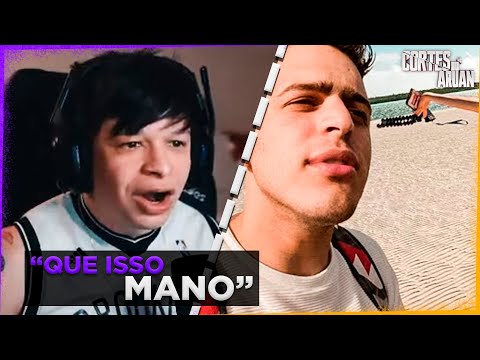 ARUAN REAGE A VIAGEM COM AS GRINGAS PRA BAHAMAS !! (JonVlogs) - Cortes do Aruan