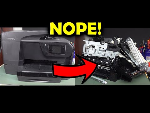 EEVblog 1459 - Is it worth PARTS SALVAGING an Inkjet Printer/Scanner?