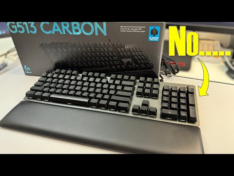 Logitech G513 Carbon Review  -  That's a no from me dawg