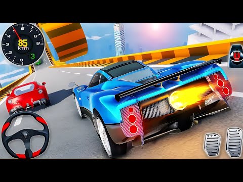 Mega Ramp Car Stunt Driving Simulator - Impossible Sport Car Racing - Android GamePlay