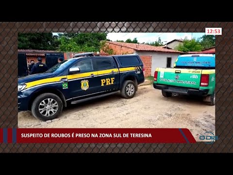Suspeito de roubos é preso na Zona Sul de Teresina 18 01 2021