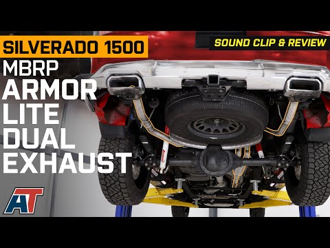 2019-2024 Silverado & Sierra 1500 MBRP Armor Lite Dual Exhaust System Review & Install