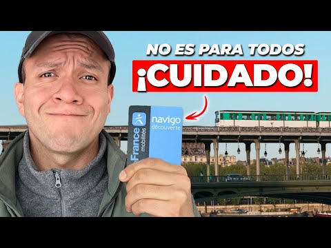 La tarjeta Navigo semanal no es para ti si...