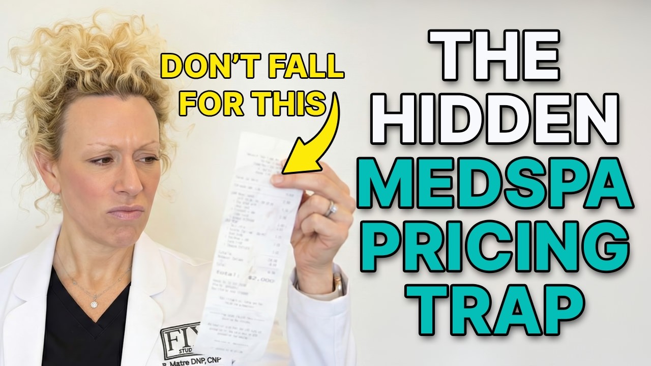 Avoid the hidden medspa pricing trap. Watch on YouTube.