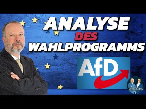 Dr. Markus Krall: Unsere Analyse des AFD Wahlprogramms zur EU Wahl!