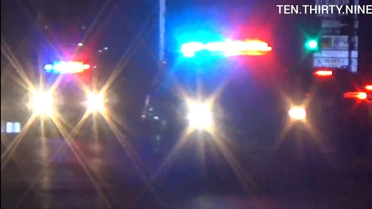 LAPD X6 UNITS RESPONDING CODE 3