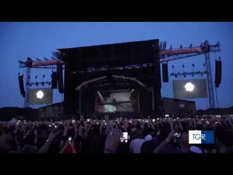 Servizio TG sul concerto degli Iron Maiden a Firenze (16/06/2018)