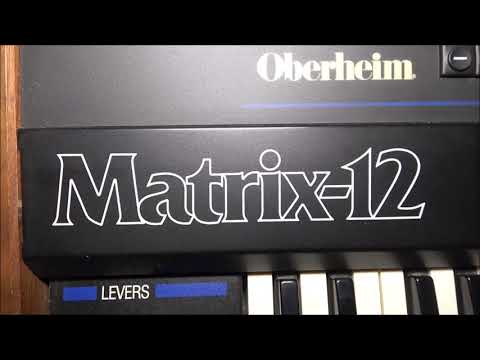 Oberheim Matrix12 - one song - one synth