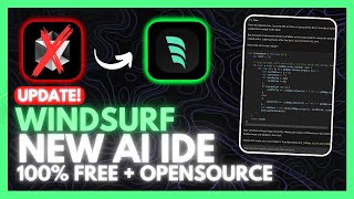 Windsurf UPDATE: AI Editor - Cursor Alternative That's FREE & LOCAL (Mcp, Image Support, Faster!)