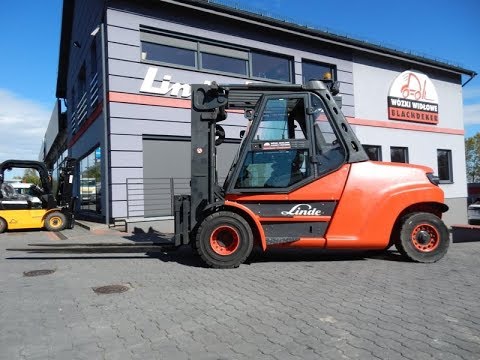 Wózek widłowy Linde H80 1100 2009 BD 4669