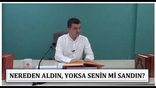 Hasan Yenidere - Nereden Aldın, Yoksa Senin mi Sandın