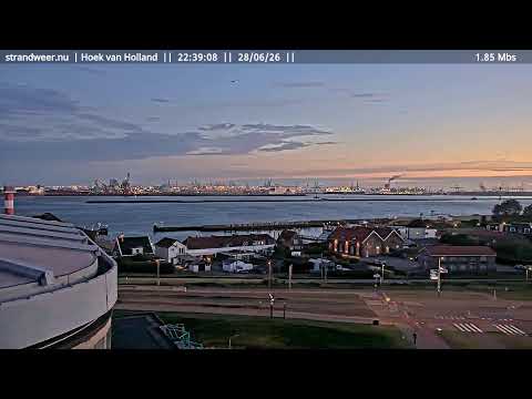 Rotterdam - Hook of Holland Beach live cam