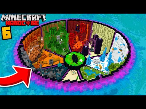 I transformed the END PORTAL into Minecraft Hardcore!