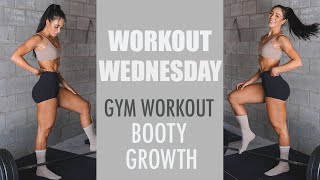 Gym BOOTY GROWTH Workout | Dat Booty Program Session | Dannibelle
