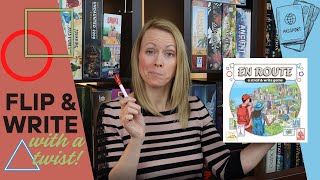 EN ROUTE | Stroll Your Way to Victory in this Flip & Write! (Review)