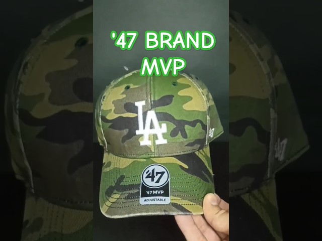 Vídeo relacionado con 47 Brand Relaxed Fit Cap - Grove Los Angeles Dodgers Wood, Verde, 31