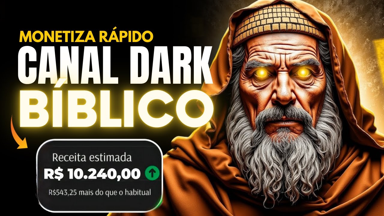 Replique este Canal Dark e MONETIZE EM TEMPO RECORDE (NICHO EM ALTA)