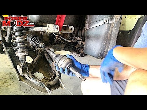 ATV UTV easy axle removal the proper way - DO IT RIGHT!