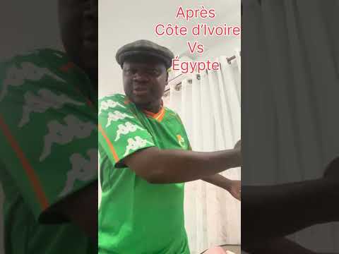 After the Ivory Coast🇨🇮 vs Egypt 🇪🇬 match
