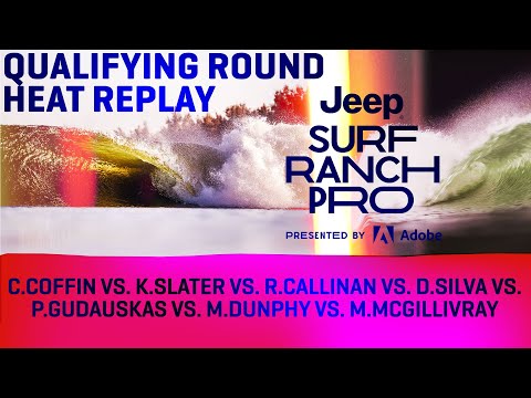 Kelly Slater, Coffin, Callinan, Silva HEAT REPLAY Jeep Surf Ranch Pro Men's CT Qualifying Round