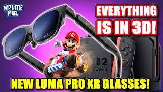 The PERFECT Switch 2 Accessory! Convert Your Games & Movies To 3D With VITURE Luma Pro XR Glasses!
