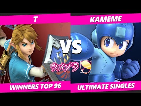 Umebura SP6 SSBU - T (Link) Vs. Kameme (Wario, Mega Man) Smash Ultimate Tournament Top 64