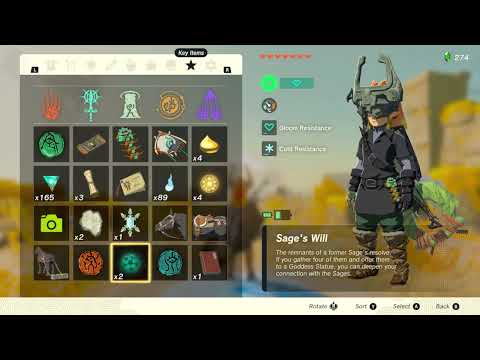 How to get and use Sage's Will in Zelda: Tears of the Kingdom | What does Sage's Will do?