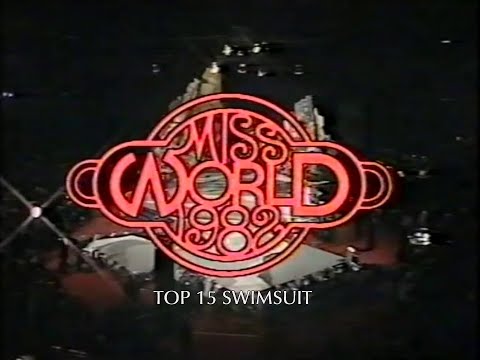 MISS WORLD 1982 Top 15 Swimsuit